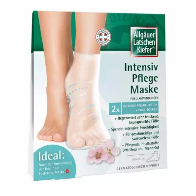 ALLGÄUER LATSCHENK. Intensiv pleiemaske for føtter, 1 p ALLGÄUER LATSCHENK. Intensiv pleiemaske for føtter, 1 p