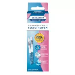 TESTAMED Teststrimler for tidlig graviditetstest, 1 stk