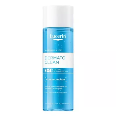 Eucerin Dermatoclean Hyal.Miz.Rensingsvæske 3in1, 200 ml