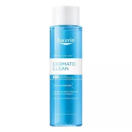 EUCERIN DermatoCLEAN Hyal.Miz.Cleansing Fluid 3-i-1, 400 ml