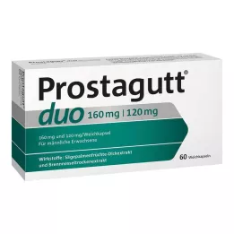 PROSTAGUTT duo 160 mg/120 mg myke kapsler, 60 stk