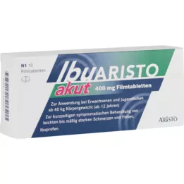 IBUARISTO akutt 400 mg filmdrasjerte tabletter, 10 stk