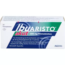 IBUARISTO akutt 400 mg filmdrasjerte tabletter, 20 stk