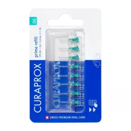 Curaprox CPS 06 prime interdental børstepåfylling, 8 stk