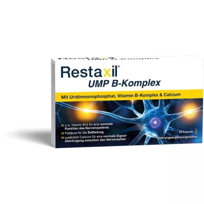 RESTAXIL UMP B-kompleks kapsler, 30 stk