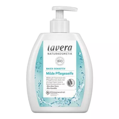 LAVERA basis sensitiv Organic Aloe+Organic Camomile Soap, 250 ml