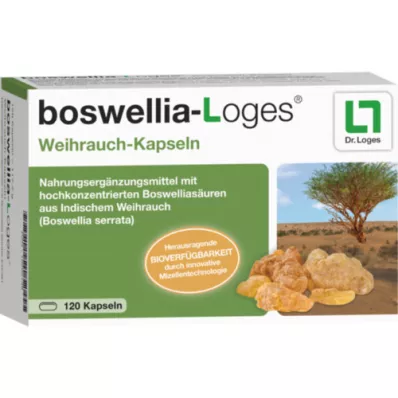 BOSWELLIA-LOGES Røkelse kapsler, 120 kapsler