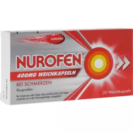 NUROFEN 400 mg myke kapsler, 20 stk