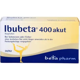 IBUBETA 400 akutte filmdrasjerte tabletter, 30 stk