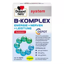 DOPPELHERZ B-kompleks systemtabletter, 60 stk