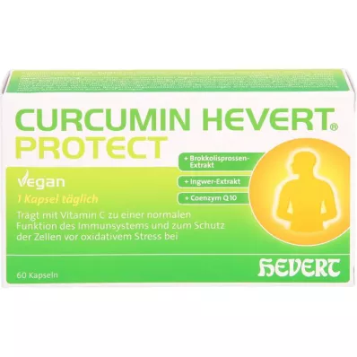 CURCUMIN HEVERT Protect-kapsler, 60 kapsler