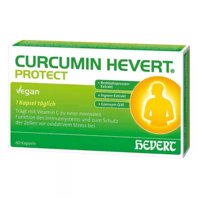 CURCUMIN HEVERT Protect-kapsler, 60 kapsler CURCUMIN HEVERT Protect-kapsler, 60 kapsler