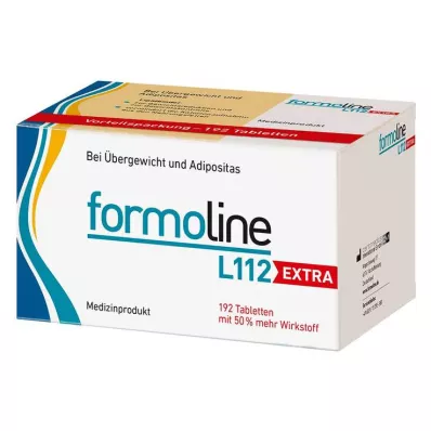 FORMOLINE L112 Extra tabletter verdipakke, 192 stk FORMOLINE L112 Extra tabletter verdipakke, 192 stk