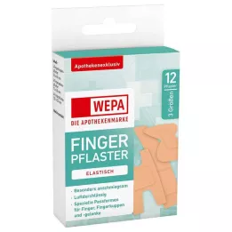 WEPA Fingerlapper mix 3 størrelser, 12 stk