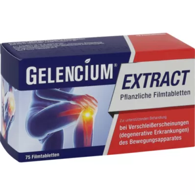 GELENCIUM EXTRACT Filmdrasjerte urtetabletter, 75 stk