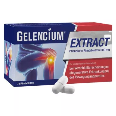 GELENCIUM EXTRACT Filmdrasjerte urtetabletter, 75 stk GELENCIUM EXTRACT Filmdrasjerte urtetabletter, 75 stk