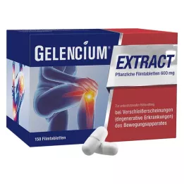 GELENCIUM EXTRACT Filmdrasjerte urtetabletter, 150 stk