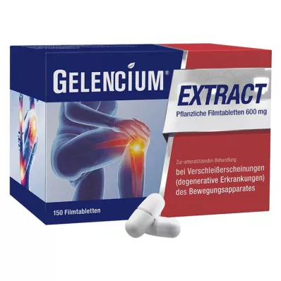 GELENCIUM® EXTRACT Vegetabilske filmdrasjerte tabletter, 150 stk