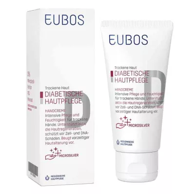 EUBOS DIABETISCHE HAUT PFLEGE Håndkrem, 50 ml