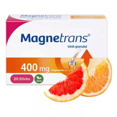 Magnetrans 400mg magnesiumdrikkegranulat (20x5,5 g) Magnetrans 400mg magnesiumdrikkegranulat (20x5,5 g)