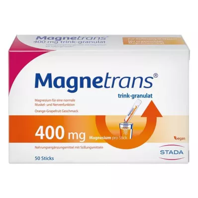 Magnetrans 400 mg drikkegranulat, 50X5,5 g Magnetrans 400 mg drikkegranulat, 50X5,5 g