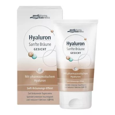 Hyaluronic Gentle Tanning Facial Care Cream, 50 ml