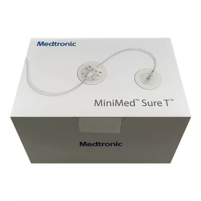 Minimed Sure-T 6 mm 60 cm infusjonssett, 10 stk Minimed Sure-T 6 mm 60 cm infusjonssett, 10 stk