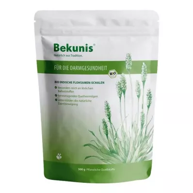 Bekunis økologiske indiske psylliumskall, 500 g Bekunis økologiske indiske psylliumskall, 500 g