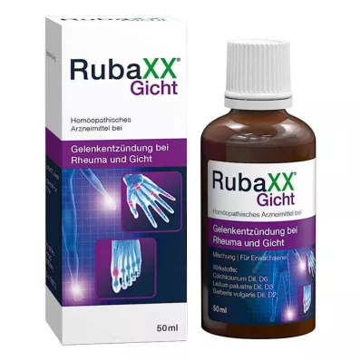 RUBAXX Giktdråper til oral bruk, 50 ml