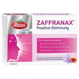 ABTEI EXPERT ZAFFRANAX Positive Mood-kapsler, 30 kapsler
