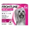 FRONTLINE Tri-Act Drop-on-løsning for hunder 2-5 kg, 6 stk