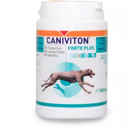 CANIVITON Forte Plus Erg.Futterm.Tbl.f.Hund/Katt, 90 stk