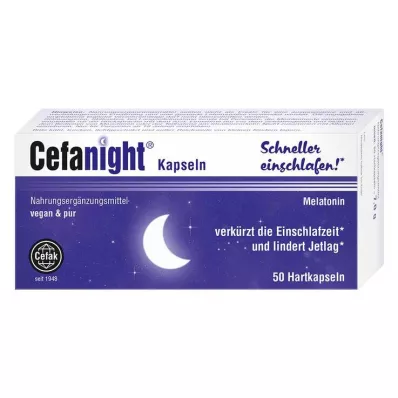 CEFANIGHT Harde kapsler, 50 stk CEFANIGHT Harde kapsler, 50 stk
