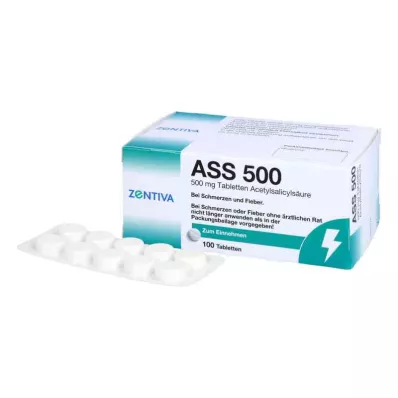Ace 500 tabletter (100 stykker) Ace 500 tabletter (100 stykker)
