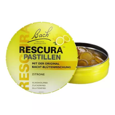 BACHBLÜTEN Original Rescura sitronpastiller, 50 g BACHBLÜTEN Original Rescura sitronpastiller, 50 g
