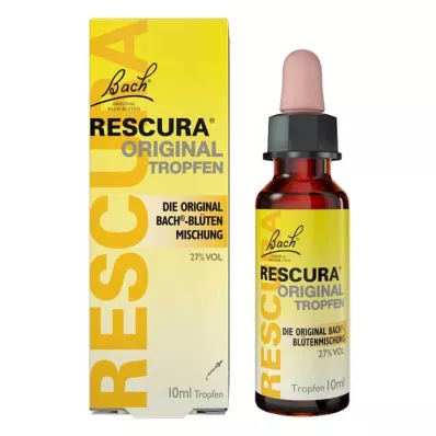 BACHBLÜTEN Original Rescura-dråper med alkohol, 10 ml BACHBLÜTEN Original Rescura-dråper med alkohol, 10 ml