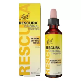 BACHBLÜTEN Original Rescura-dråper med alkohol, 20 ml