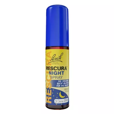 Bach Flowers Original Rescura Nattspray med alkohol, 20 ml Bach Flowers Original Rescura Nattspray med alkohol, 20 ml
