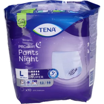 TENA PANTS natt super L engangsbukser, 10 stk