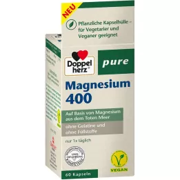 DOPPELHERZ Magnesium 400 rene kapsler, 60 stk