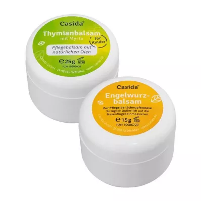 Angelica balm & Timian balm med myrt barnesett, 40 g Angelica balm & Timian balm med myrt barnesett, 40 g