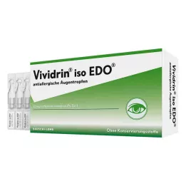 VIVIDRIN iso EDO anti-allergiske øyedråper, 30X0,5 ml