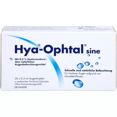 HYA-OPHTAL sine øyedråper, 30X0,5 ml