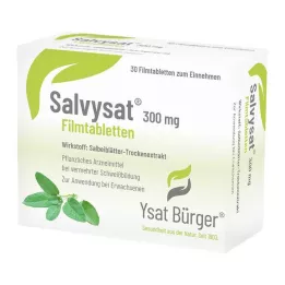 SALVYSAT 300 mg filmdrasjerte tabletter, 30 stk
