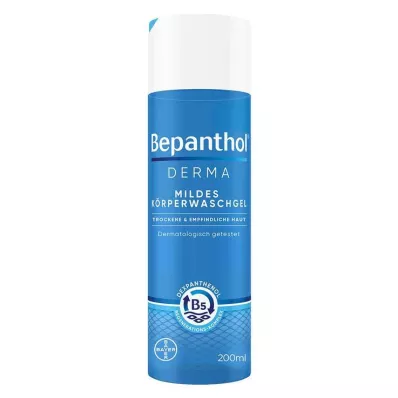 BEPANTHOL Derma Mild Body Wash Gel, 1X200 ml BEPANTHOL Derma Mild Body Wash Gel, 1X200 ml