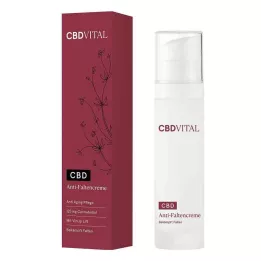 CBD VITAL Antirynkekrem Premium, 50 ml