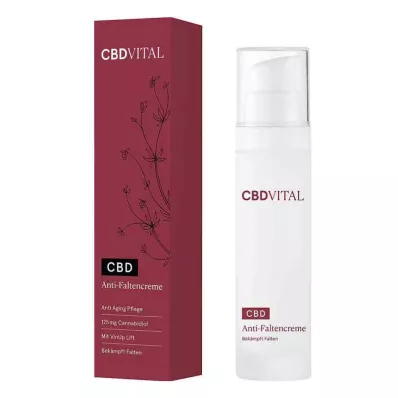 CBD VITAL Antirynkekrem Premium, 50 ml CBD VITAL Antirynkekrem Premium, 50 ml
