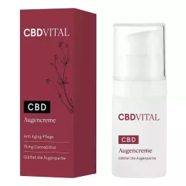CBD VITAL Øyekrem Premium, 15 ml