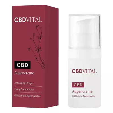 CBD VITAL Øyekrem Premium, 15 ml