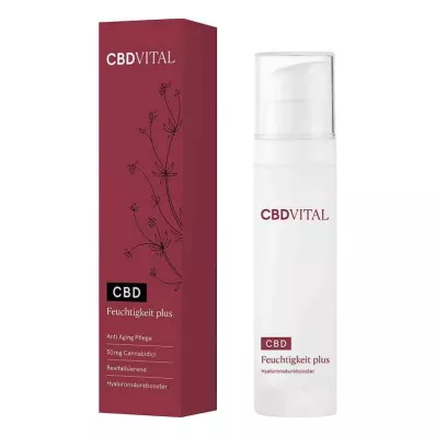 CBD VITAL Moisture plus Premium Cream, 50 ml CBD VITAL Moisture plus Premium Cream, 50 ml